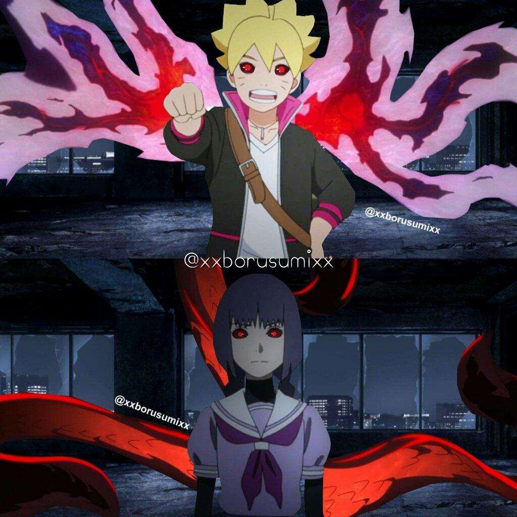 1024x1024 Borusumi x Tokyo Ghoul Crossover Wallpaper