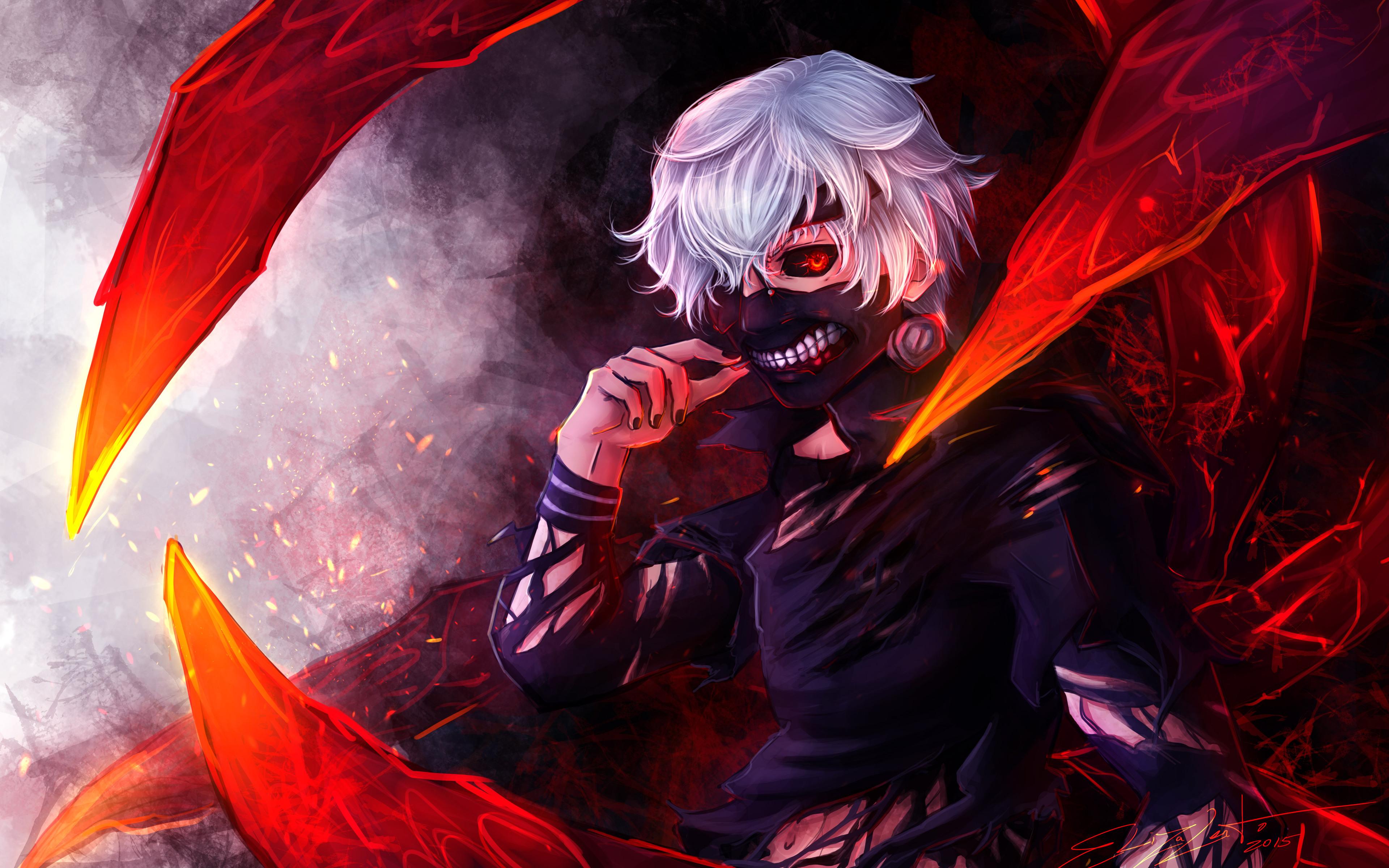 3840x2400 Ken Kaneki Tokyo Ghoul 5k 4k HD 4k Wallpaper, Image, Background, Photo and Picture