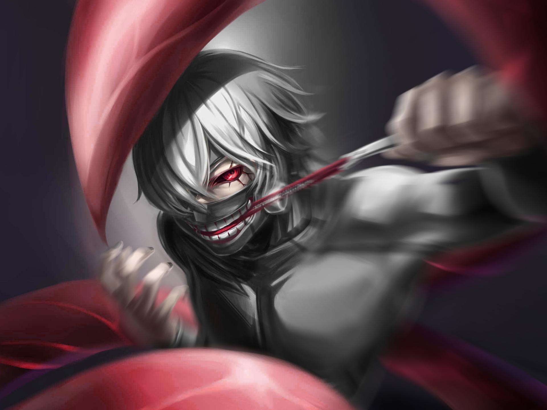 1920x1440 Download wallpaper from anime Tokyo Ghoul with tags: MacBook Pro, Ken Kaneki, Tokyo Ghoul