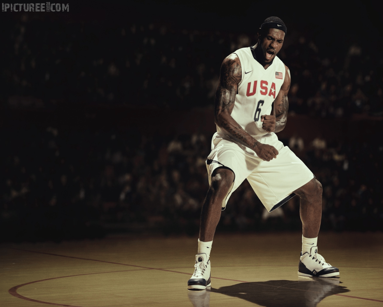 1280x1024 Lebron James iPhone 5s Wallpaper