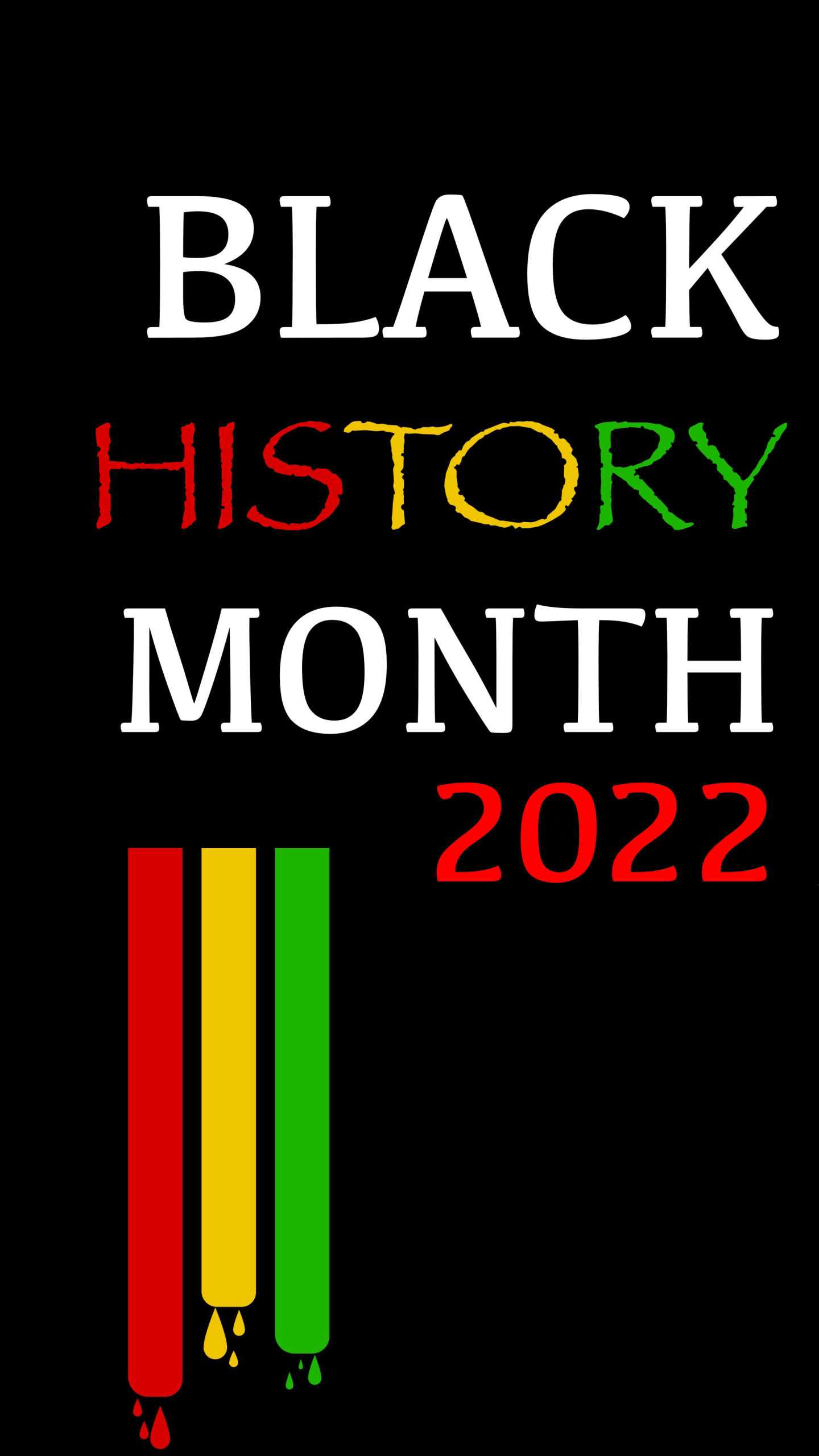 1440x2560 Black History Month Wallpaper