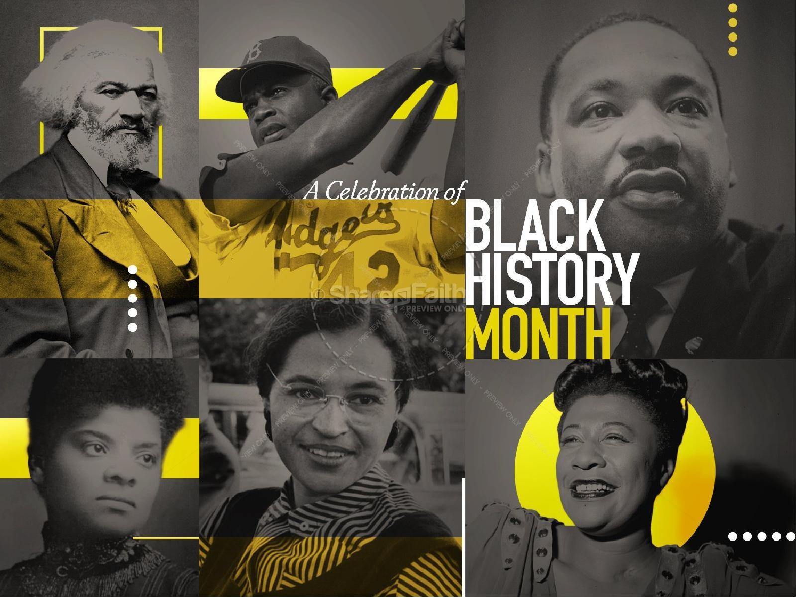 1600x1200 Black History Celebration Sermon Powerpoint Black History Month Slide Wallpaper & Background Download