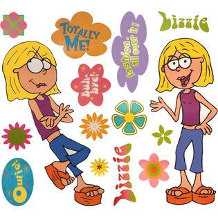 315x315 Disney Lizzie McGuire 26pc Self Stick Wall Accent Stickers