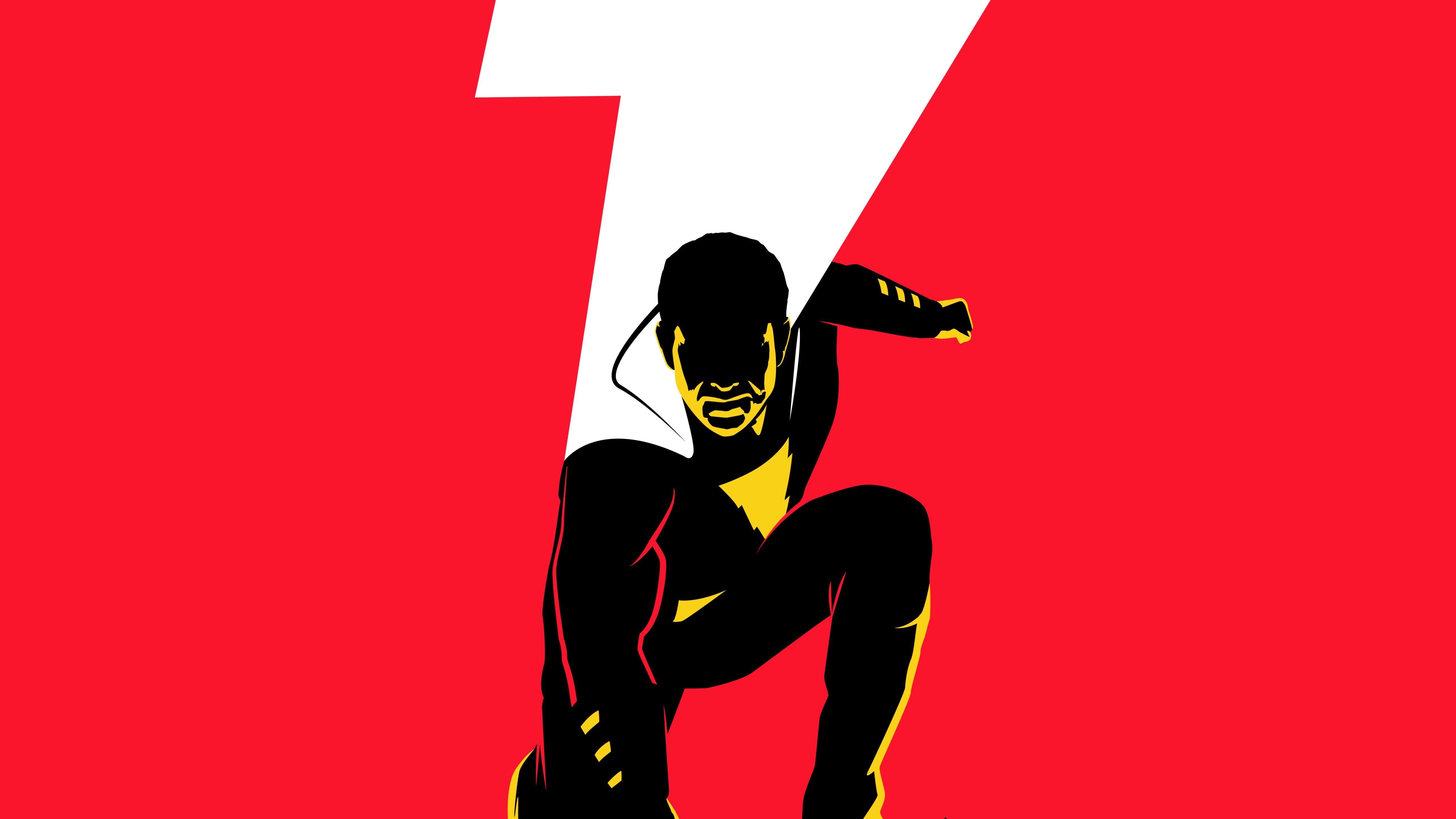5120x2880 Shazam Movie Minimal Poster 5K Wallpaper, HD Movies 4K Wallpaper, Image, Photo and Background