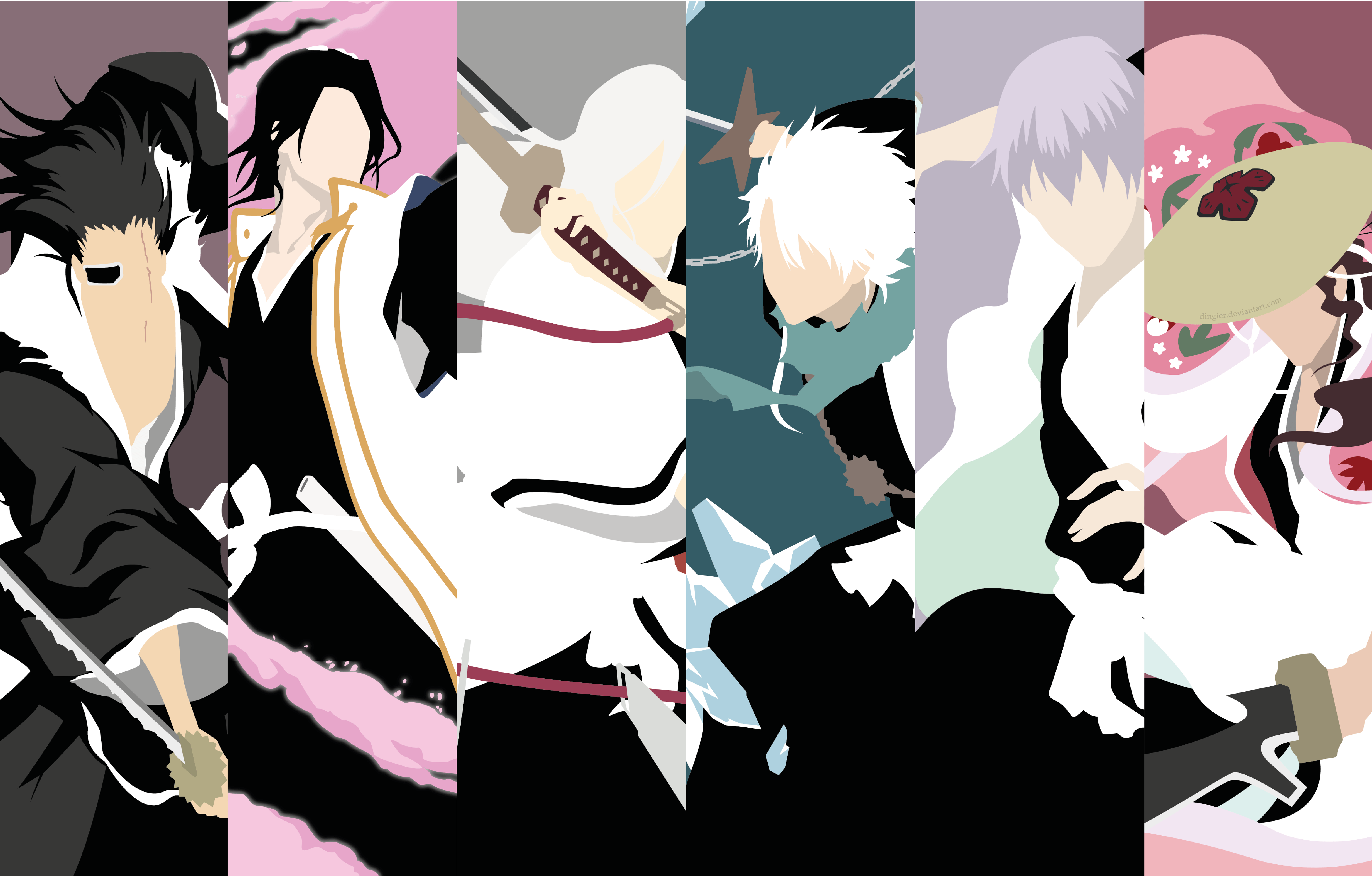 5010x3198 Shunsui Kyōraku HD wallpaper HD wallpaper, background