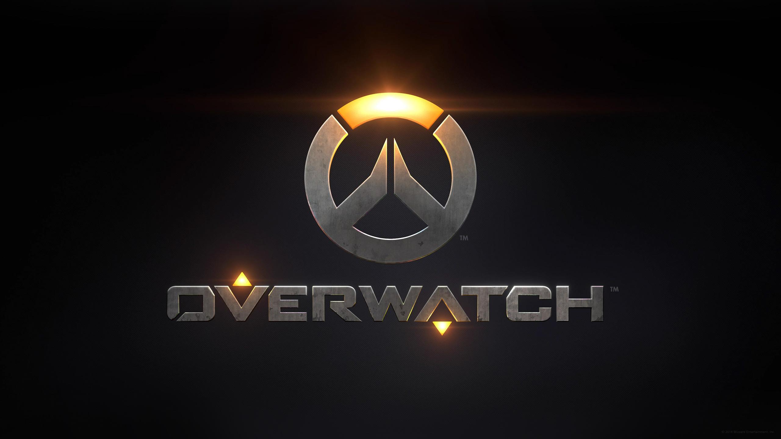 2560x1440 Overwatch Logo Wallpaper