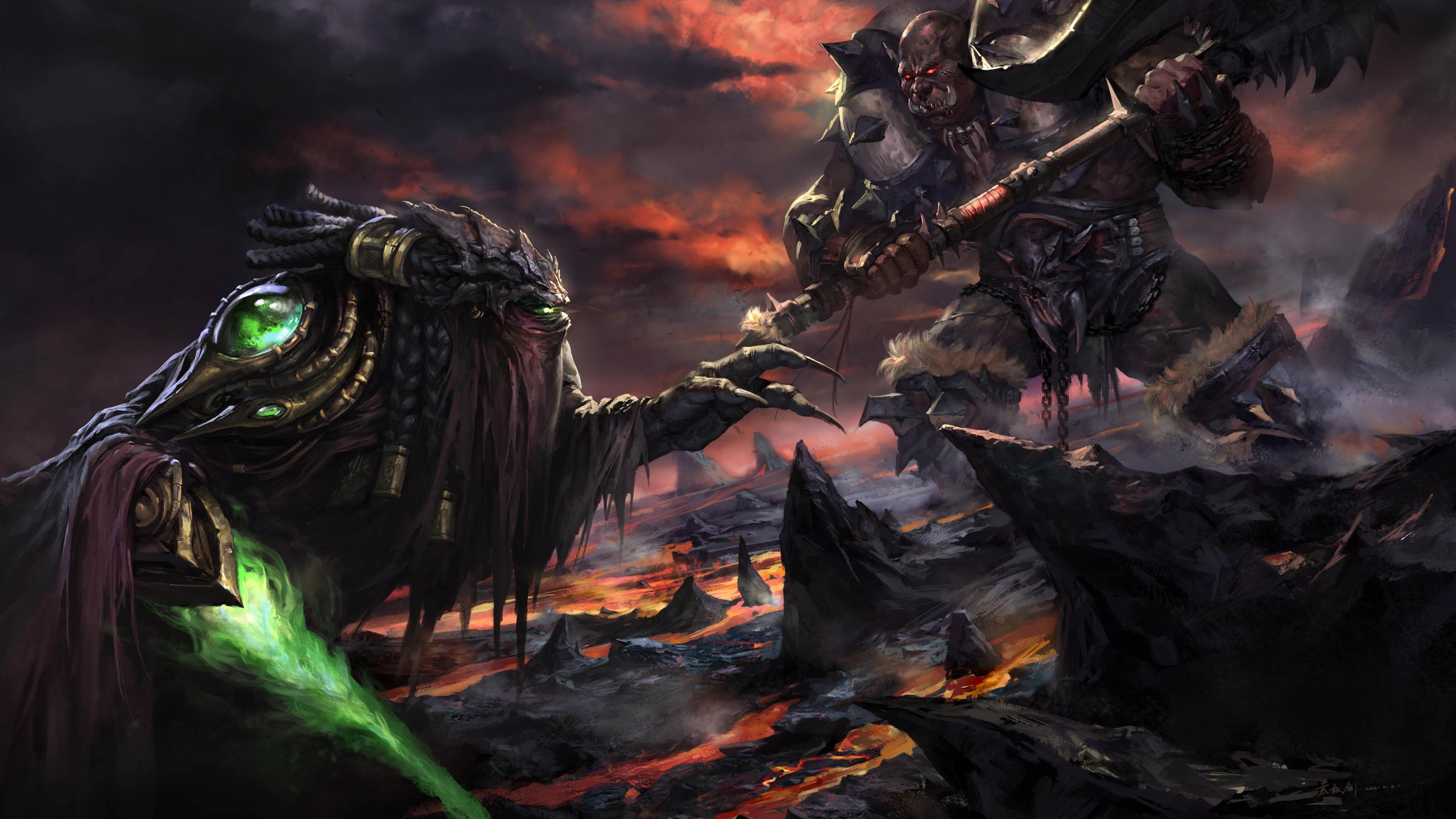 2560x1440 Blizzard Wallpaper HD