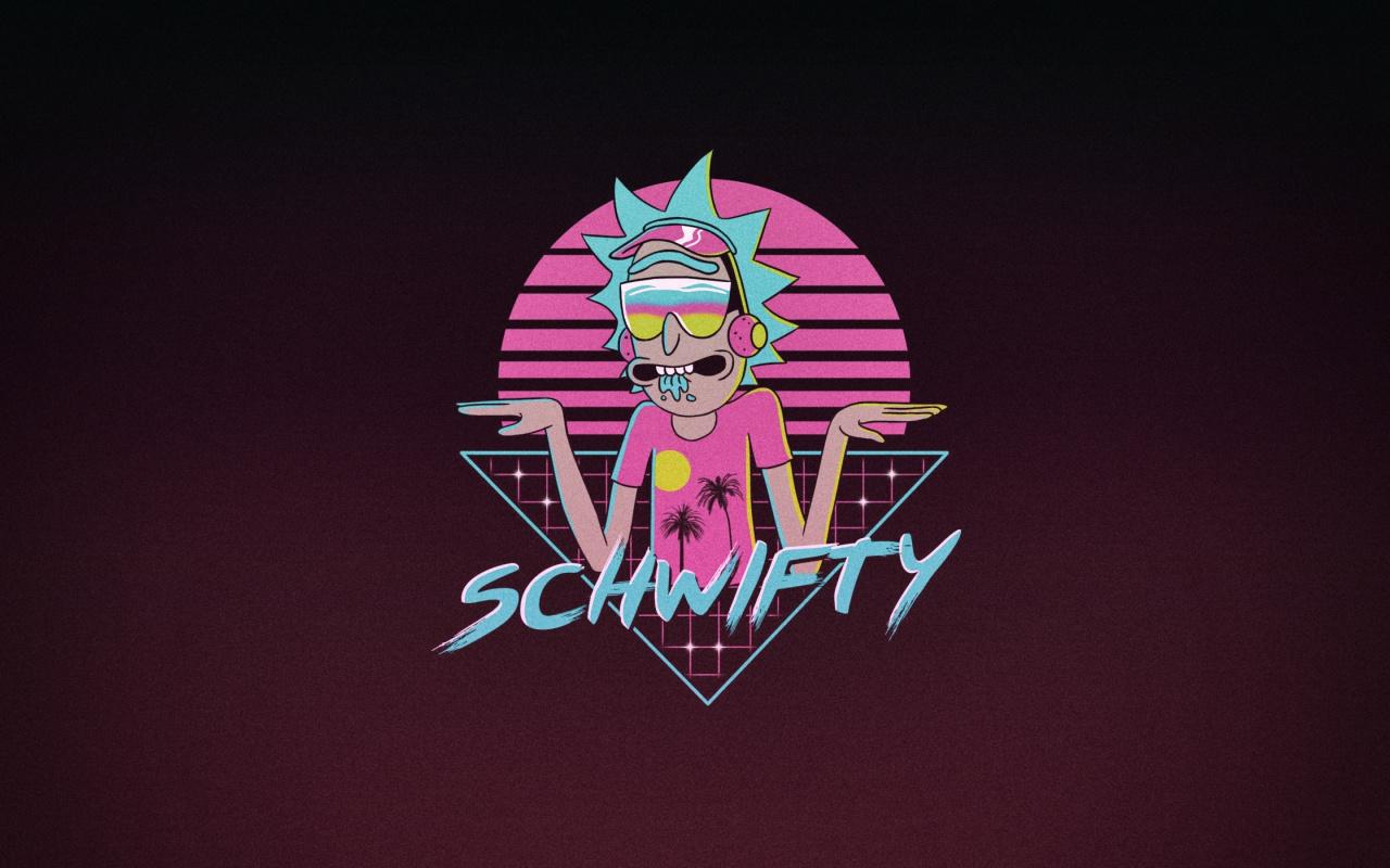 1280x800 Download Rick and Morty, abstract, art wallpaper, 1280x Full HD, HDTV, FHD, 1080p, Widescreen