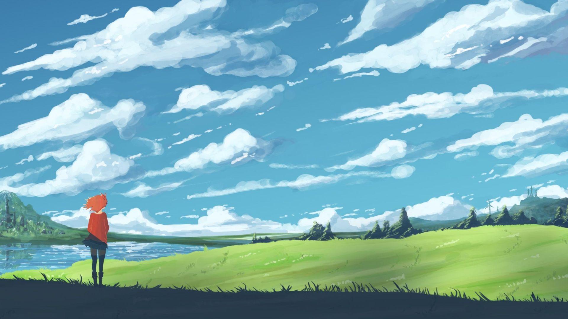 1920x1080 Anime Landscape Wallpaper Best Anime Landscape Background, Image & Photo Download