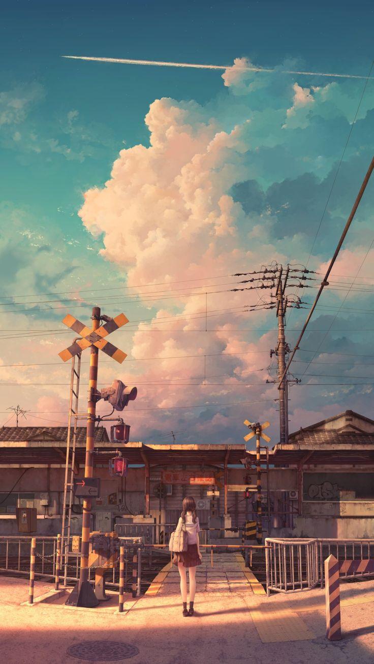 736x1307 池上幸輝 Koki Ikegami on Twitter. Anime scenery wallpaper, Anime background wallpaper, Scenery wallpaper