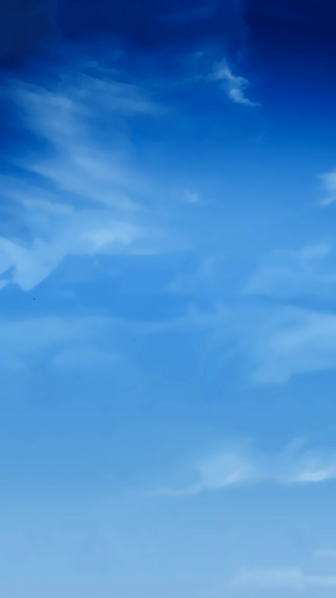 1080x1920 Download Blue Sky Smudge Clouds iPhone 6 Plus HD Wallpaper. iPhone wallpaper sky, Blue sky wallpaper, Nature iphone wallpaper