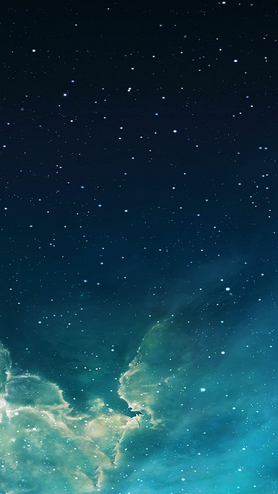 1080x1920 wallpaper galaxy blue 7 starry star sky iphone 6 plus wallpaper (2022)