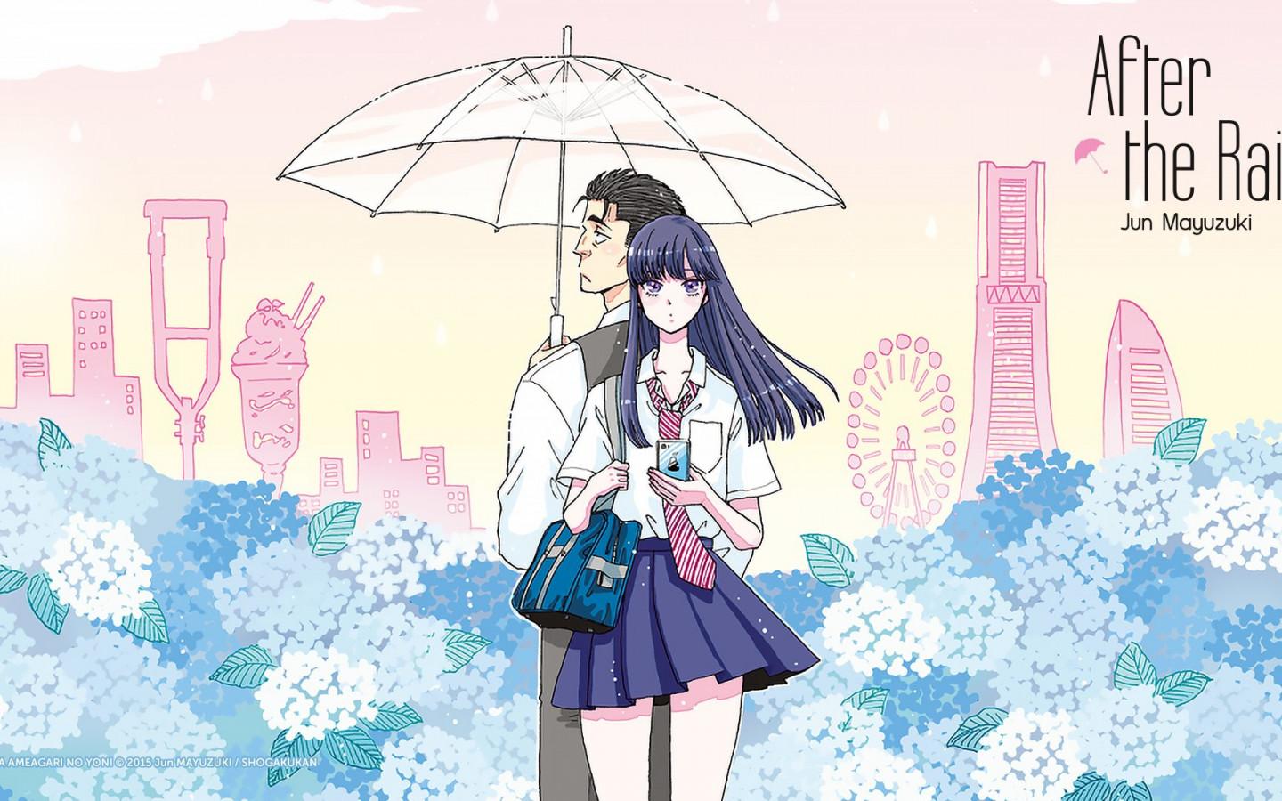 1440x900 After The Rain Anime Manga Series HD Wallpaper 104206