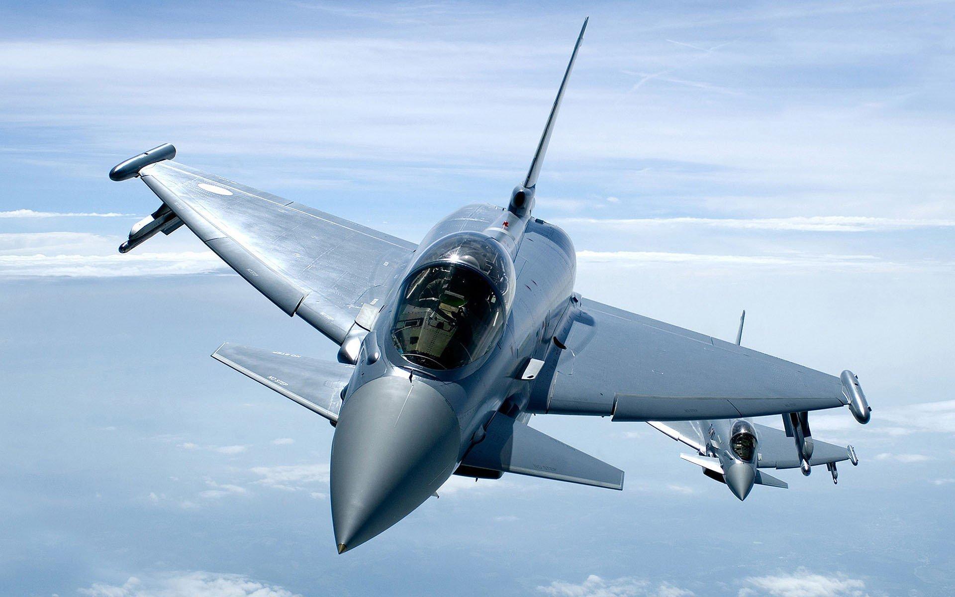 1920x1200 Aircraft war Eurofighter Typhoon wallpaperx1200