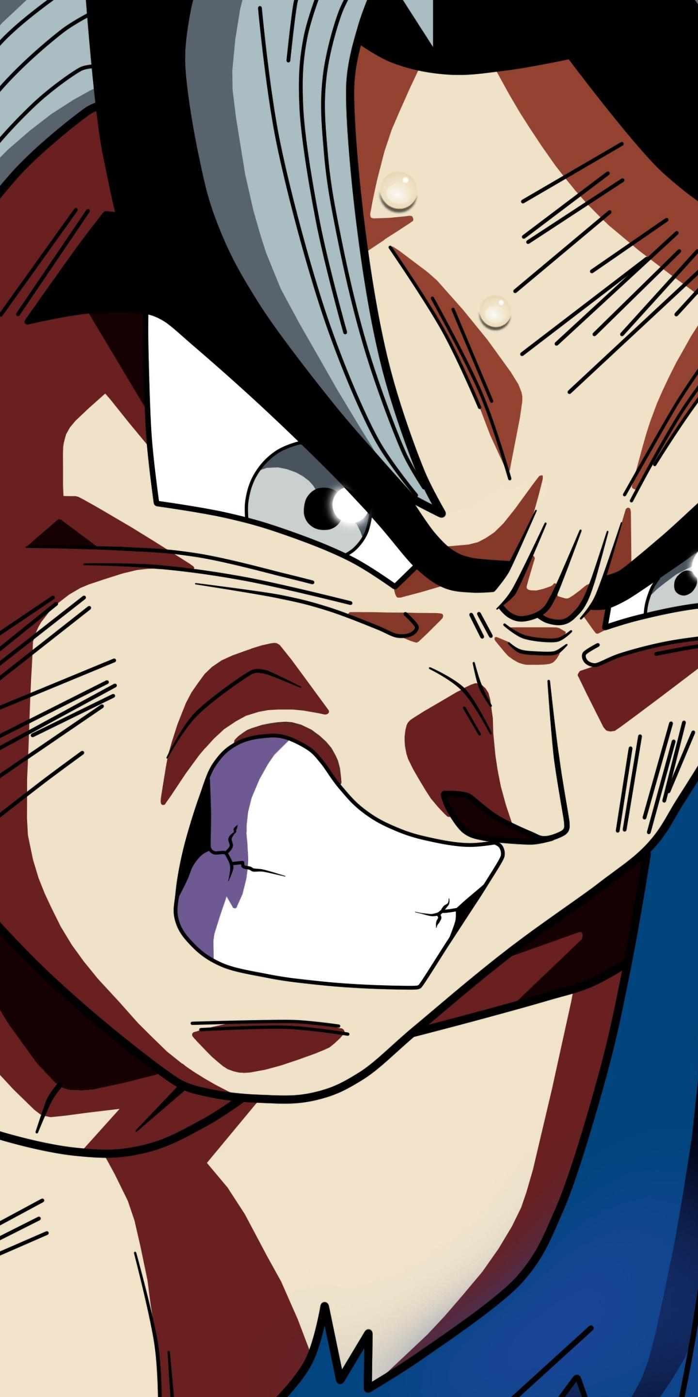 1440x2880 Download goku, angry face, anime, dragon ball super 1440x2880 wallpaper, lg v lg g 1440x2880 HD image, background, 1500