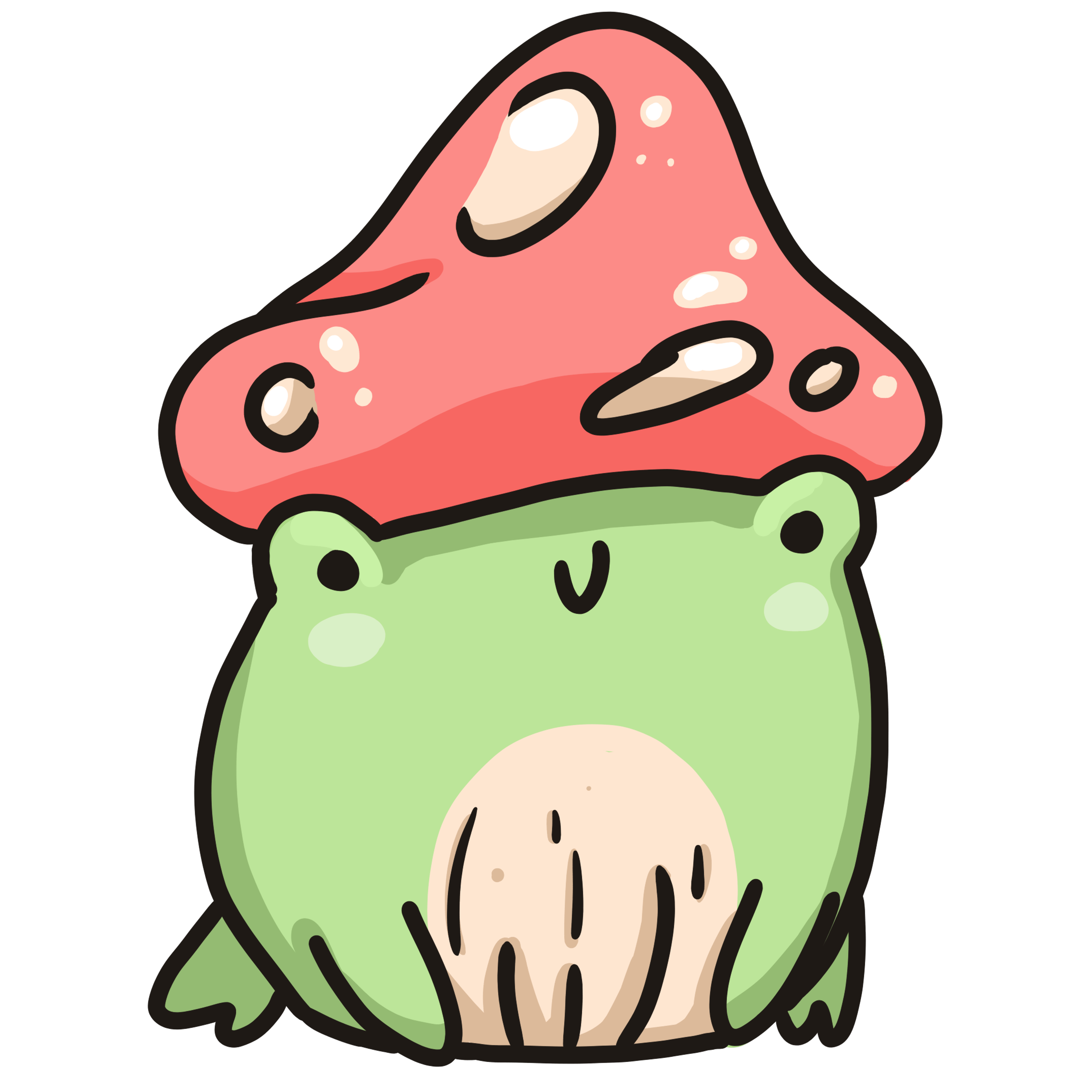Mushroom Frog Wallpapers Top Free Mushroom Frog Backgrounds 