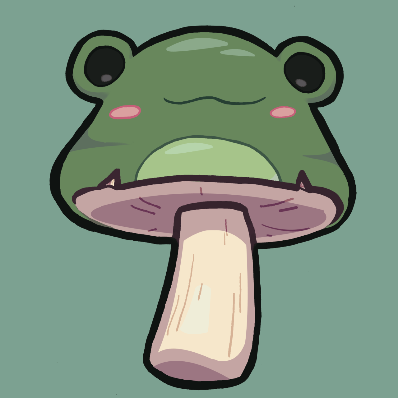 HD desktop wallpaper Fantasy Rain Love Mushroom Creature Cute Frog  download free picture 966251