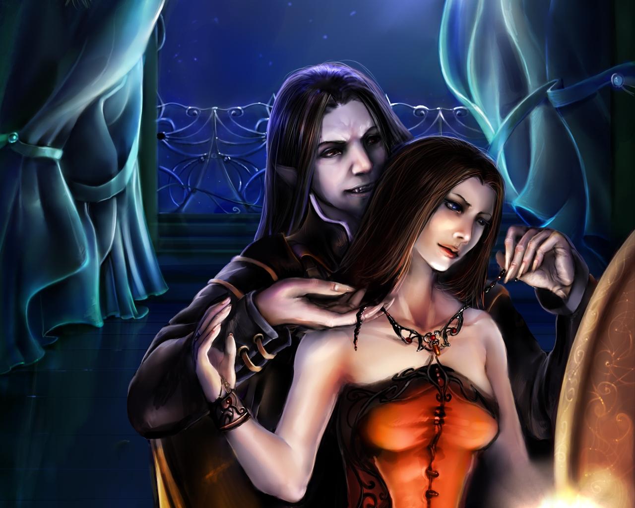 1280x1024 Wallpaper vampire Fantasy