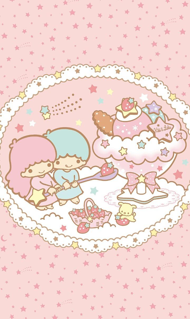 720x1207 image about little twin star. See more about sanrio, little twin stars and wallpaper