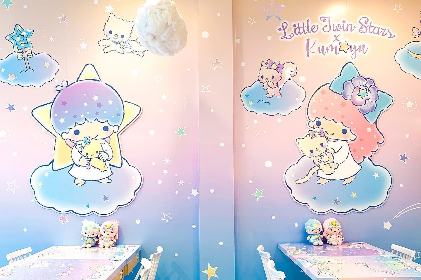 1440x960 Sanrio - ✨☁️Mentally we're here ☁️✨The Little Twin Stars x Kumoya Singapore cafe experience is a magical pastel dreamland with an adorable #LittleTwinStars inspired menu and super sweet gifts