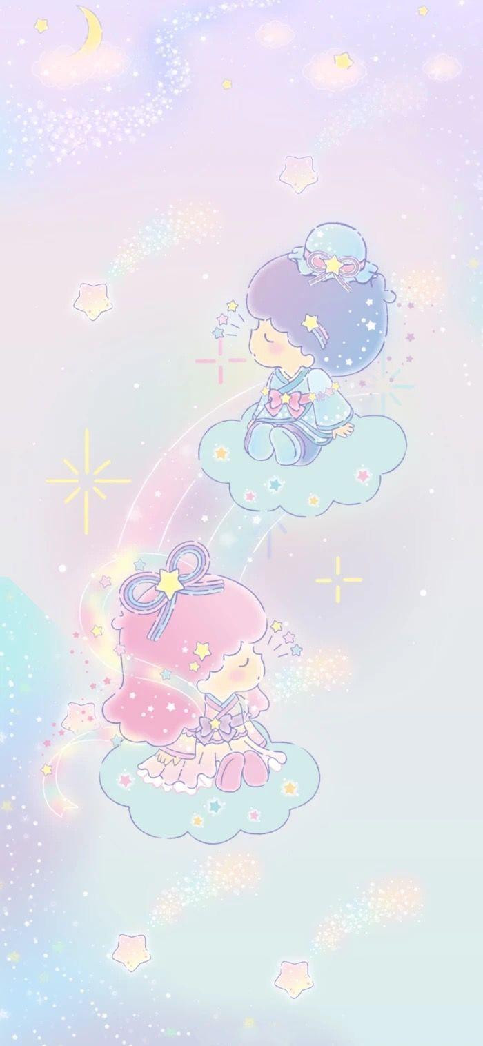 700x1516 Kiki And Lala Wallpaper
