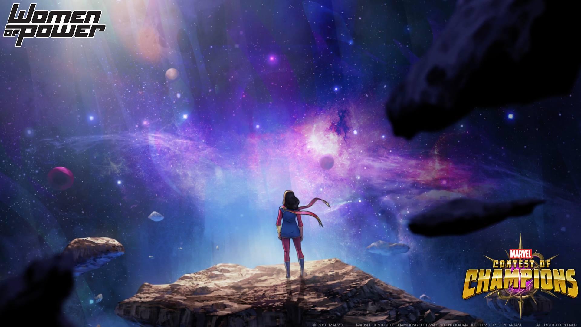 1920x1080 Kamala Khan Wallpaper