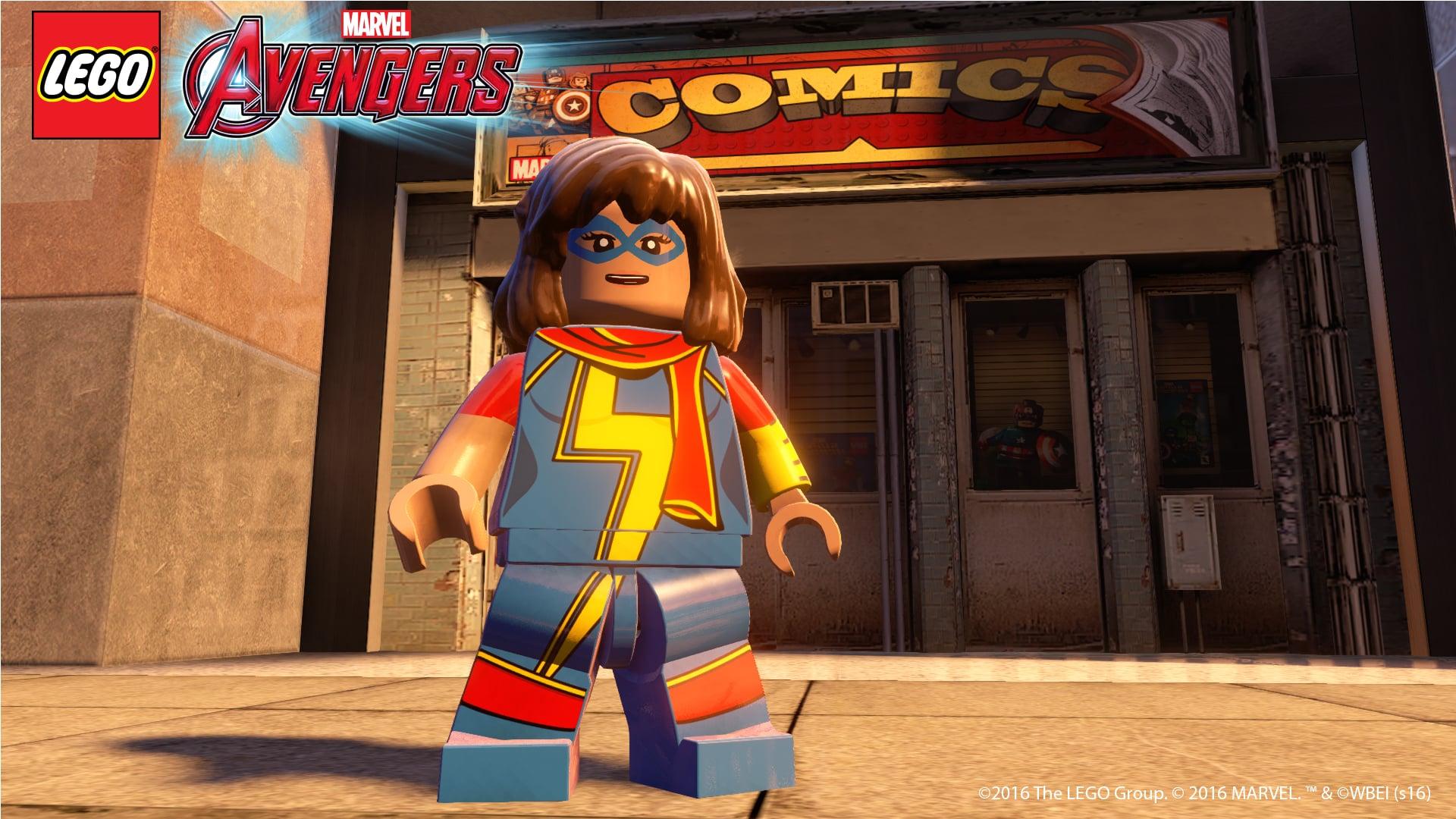 1920x1080 Ms. Marvel, also known as Kamala Khan. See Exclusive Photo of the New Marvel Lego Game Characters!. Tech Photo 4