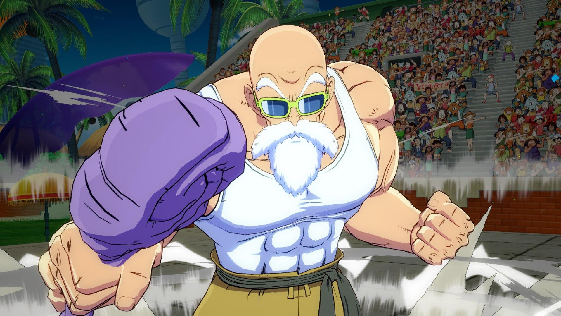 1920x1080 DBFZ Master Roshi Release Date is September 2020