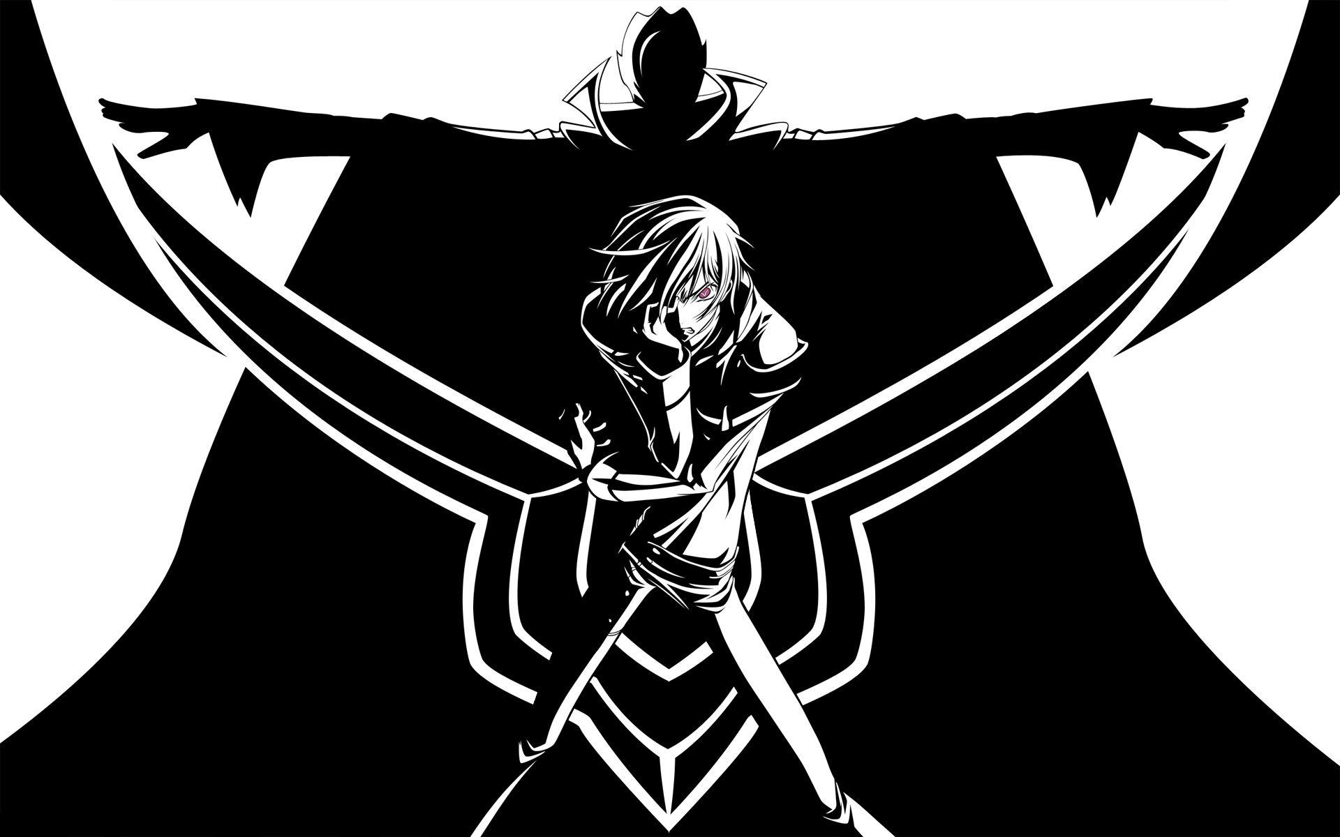 Anime Black and White iPhone Wallpapers - Top Free Anime ...