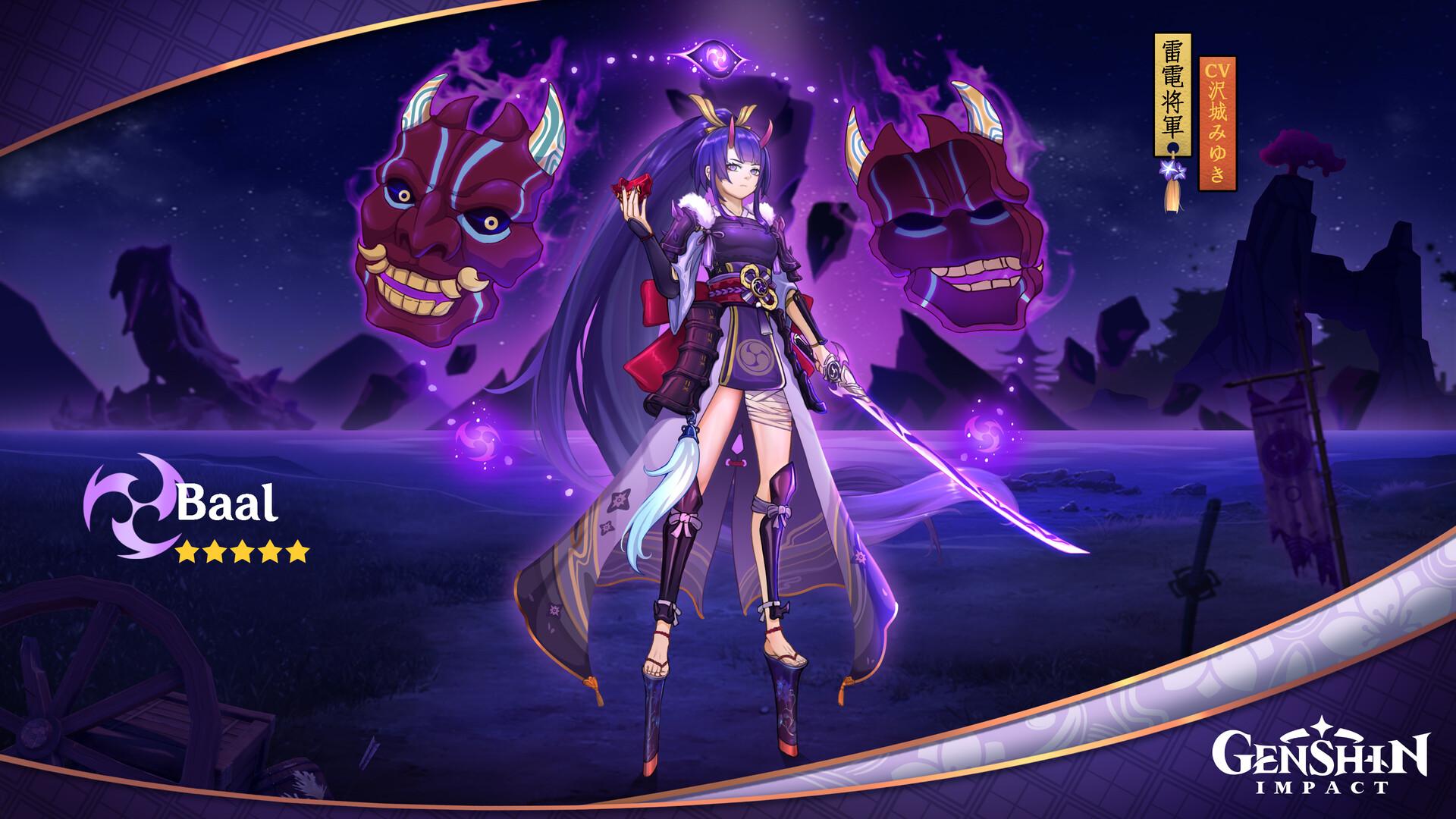 1920x1080 SongJo. Shogun Baal Genshin Impact
