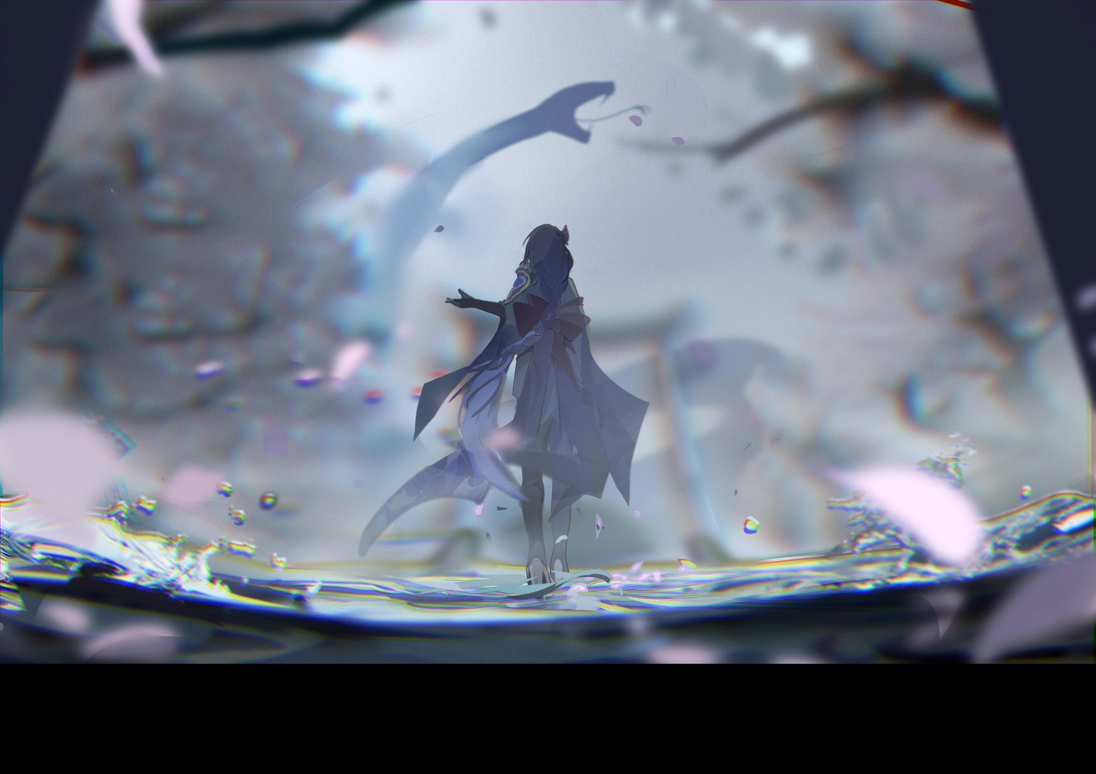 3508x2480 Baal Raiden Shogun (Genshin Impact) HD Wallpaper