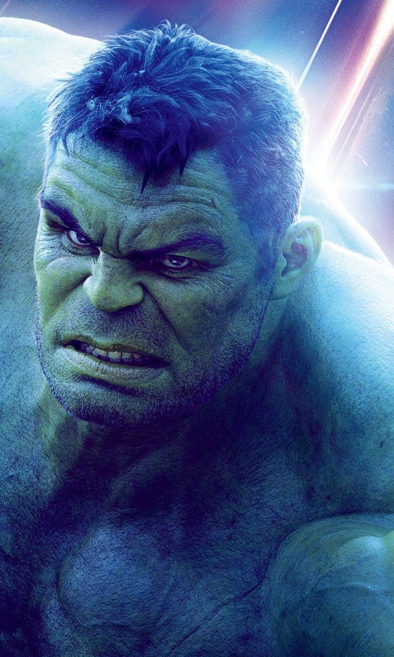 768x1280 Download 768x1280 Avengers: Infinity War, Hulk, Artwork Wallpaper