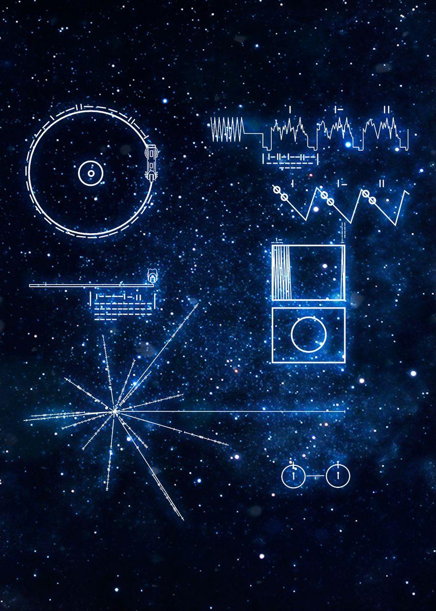 857x1200 Voyager 1 beyond the stars' Poster
