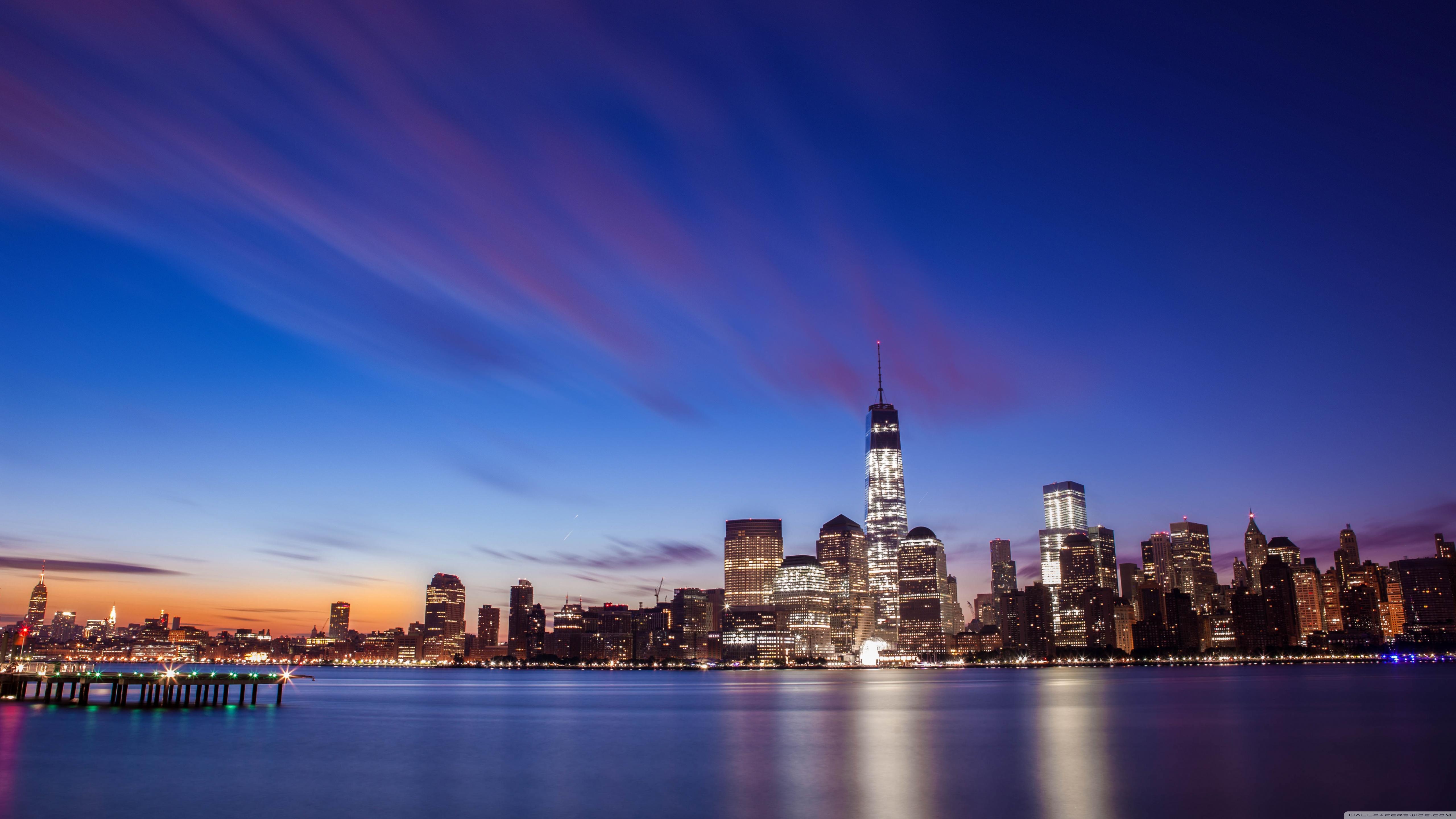 5120x2880 Nyc Wallpaper 4k Skyline
