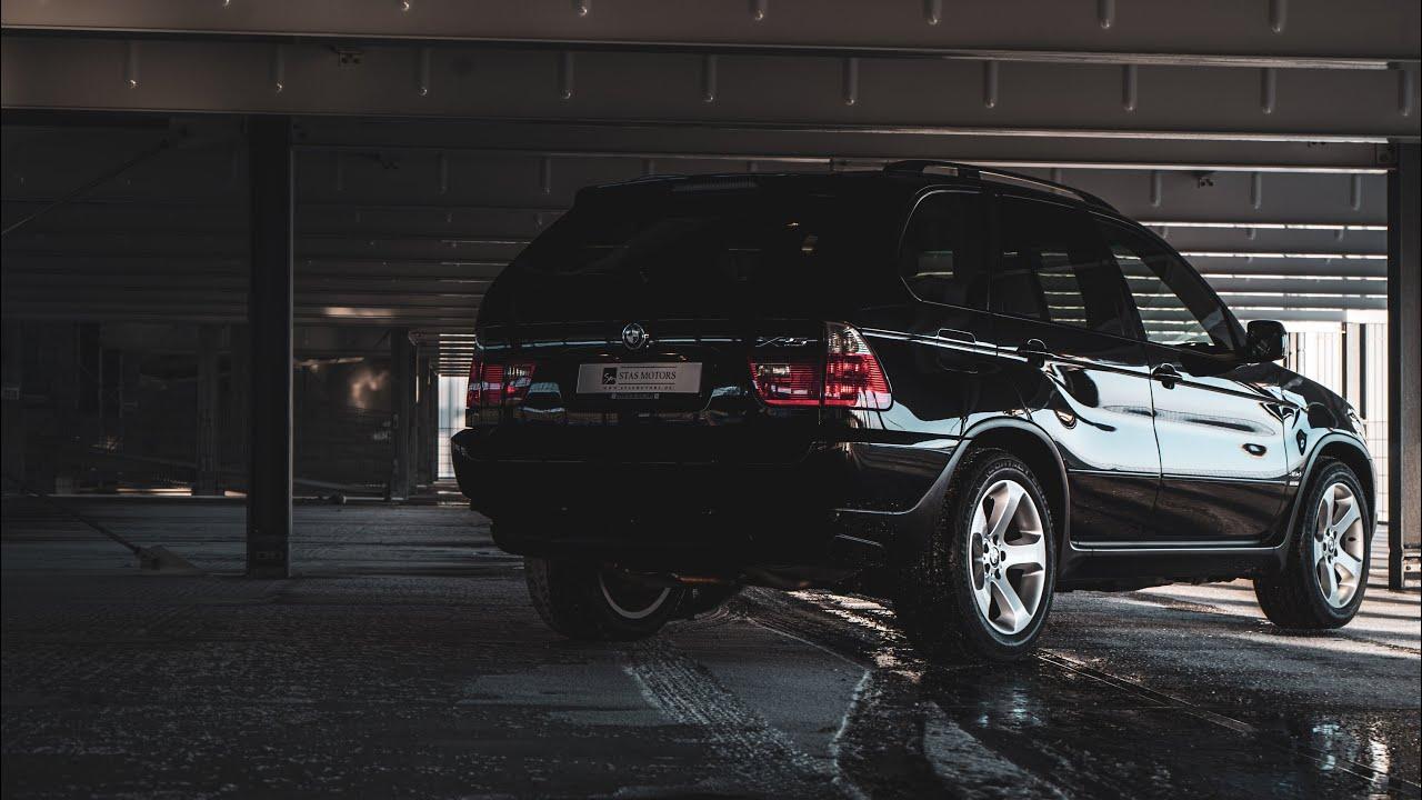1280x720 BMW X5 3.0D E53. WALKAROUND. EXTERIOR. INTERIOR. COLD START UP
