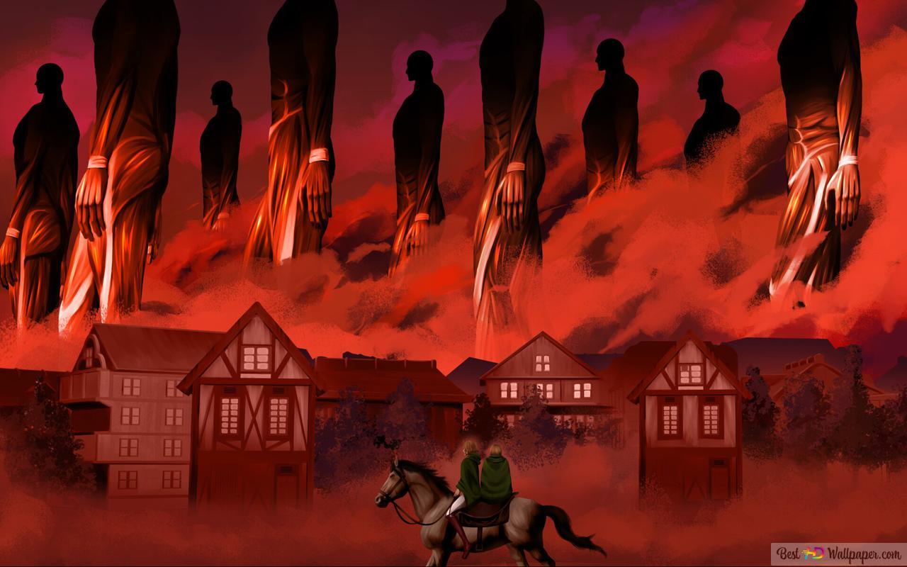 1280x800 Attack On Titan Rumbling HD wallpaper download