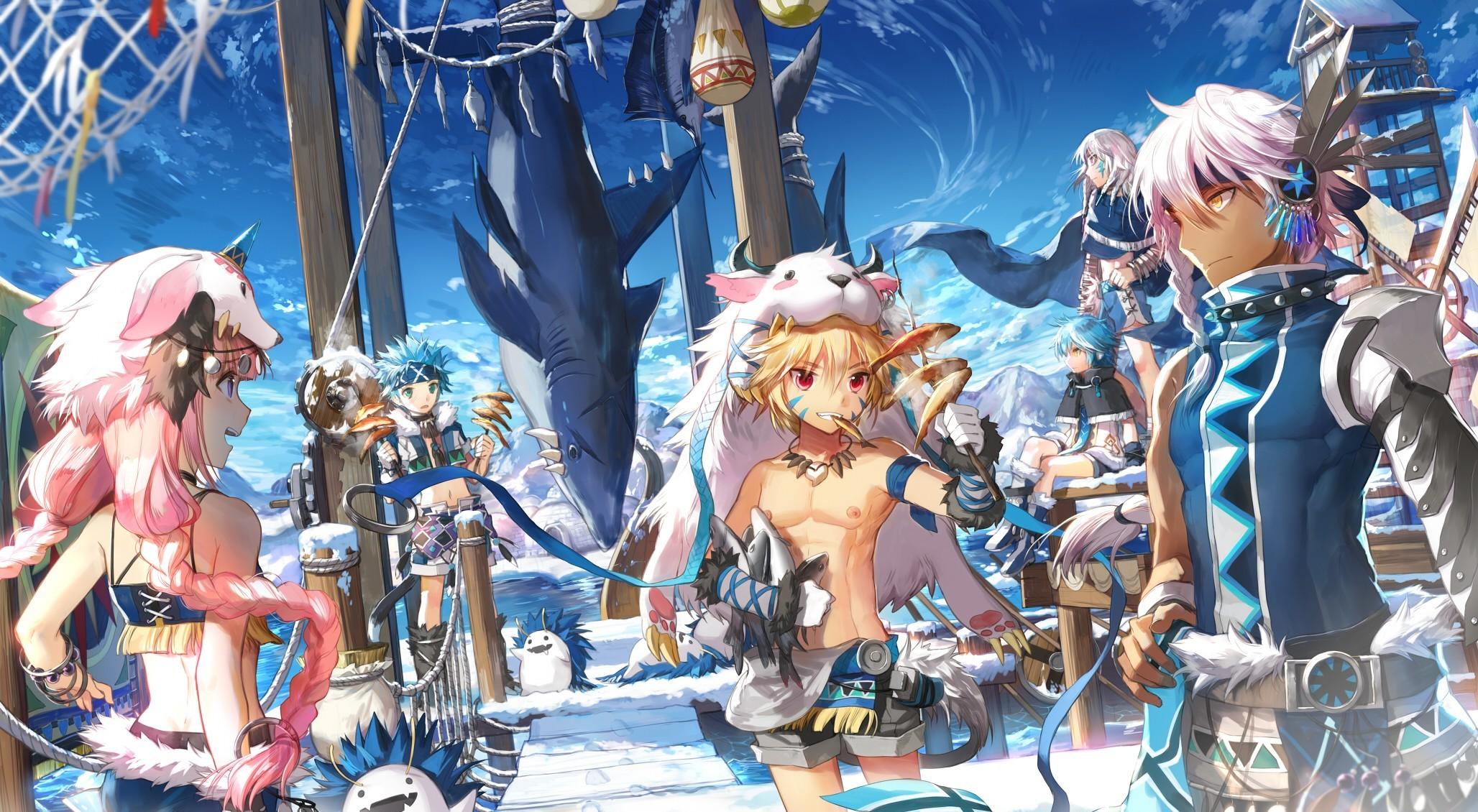 2056x1130 Elsword HD Wallpaper and Background Image