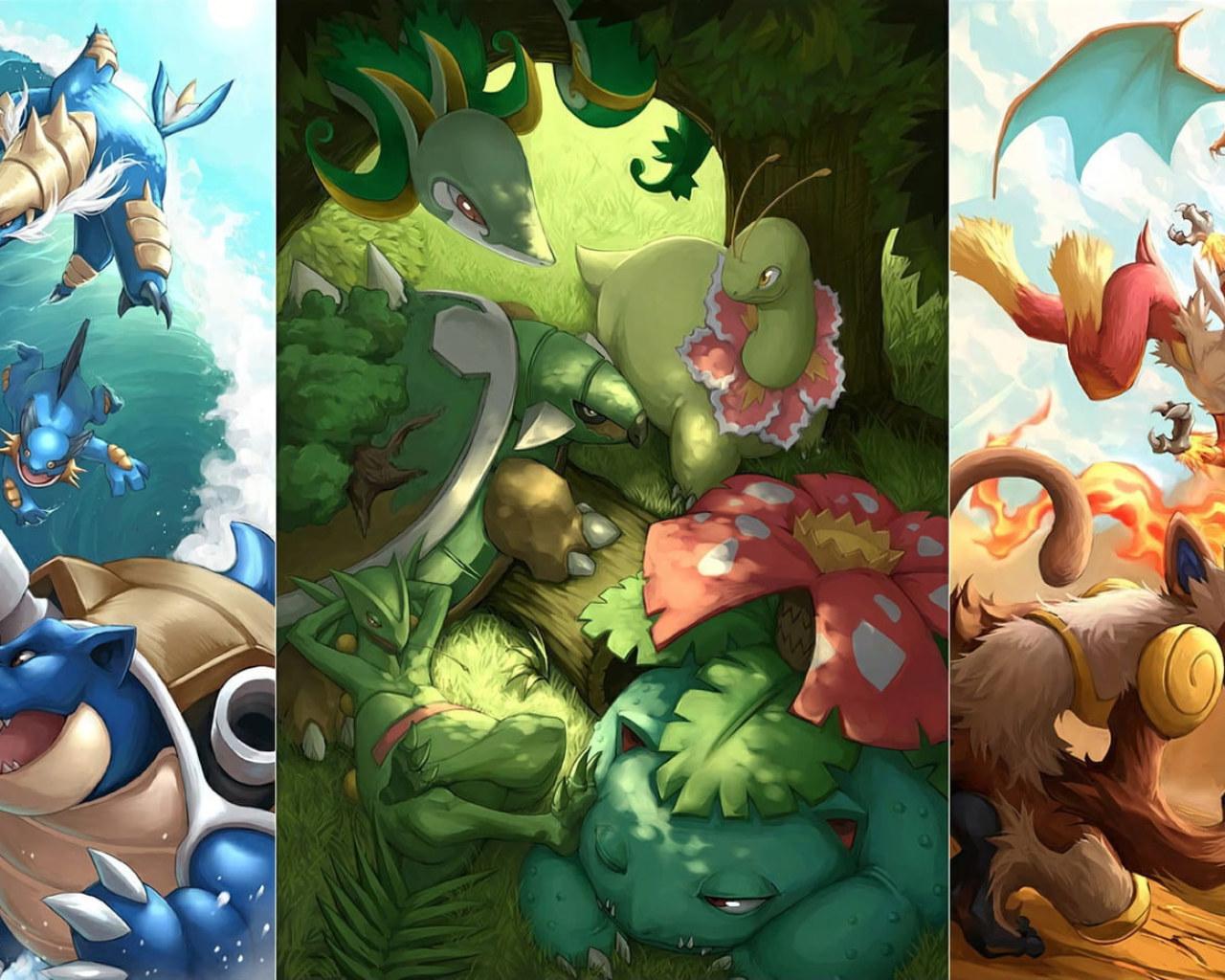 1280x1024 Pokemon Digital Wallpaper, Pokémon, Blastoise • Wallpaper For You