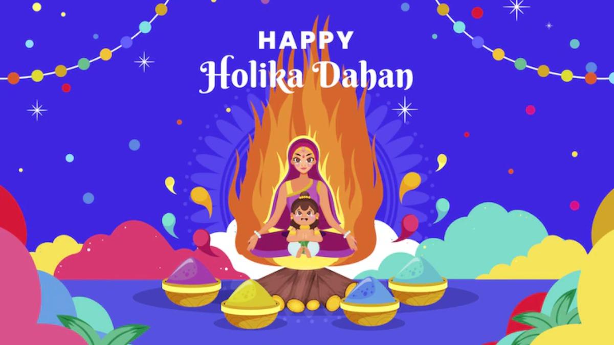 1200x675 Happy Choti Holi 2022 Best Wishes, HD Image, Wallpaper, WhatsApp Messages, Facebook Statuses Holika Dahan. Books Culture News
