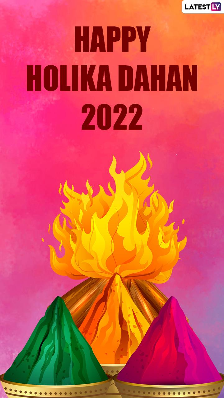 720x1280 Happy Holika Dahan 2022! Celebrate Choti Holi With Messages, Image and Greetings