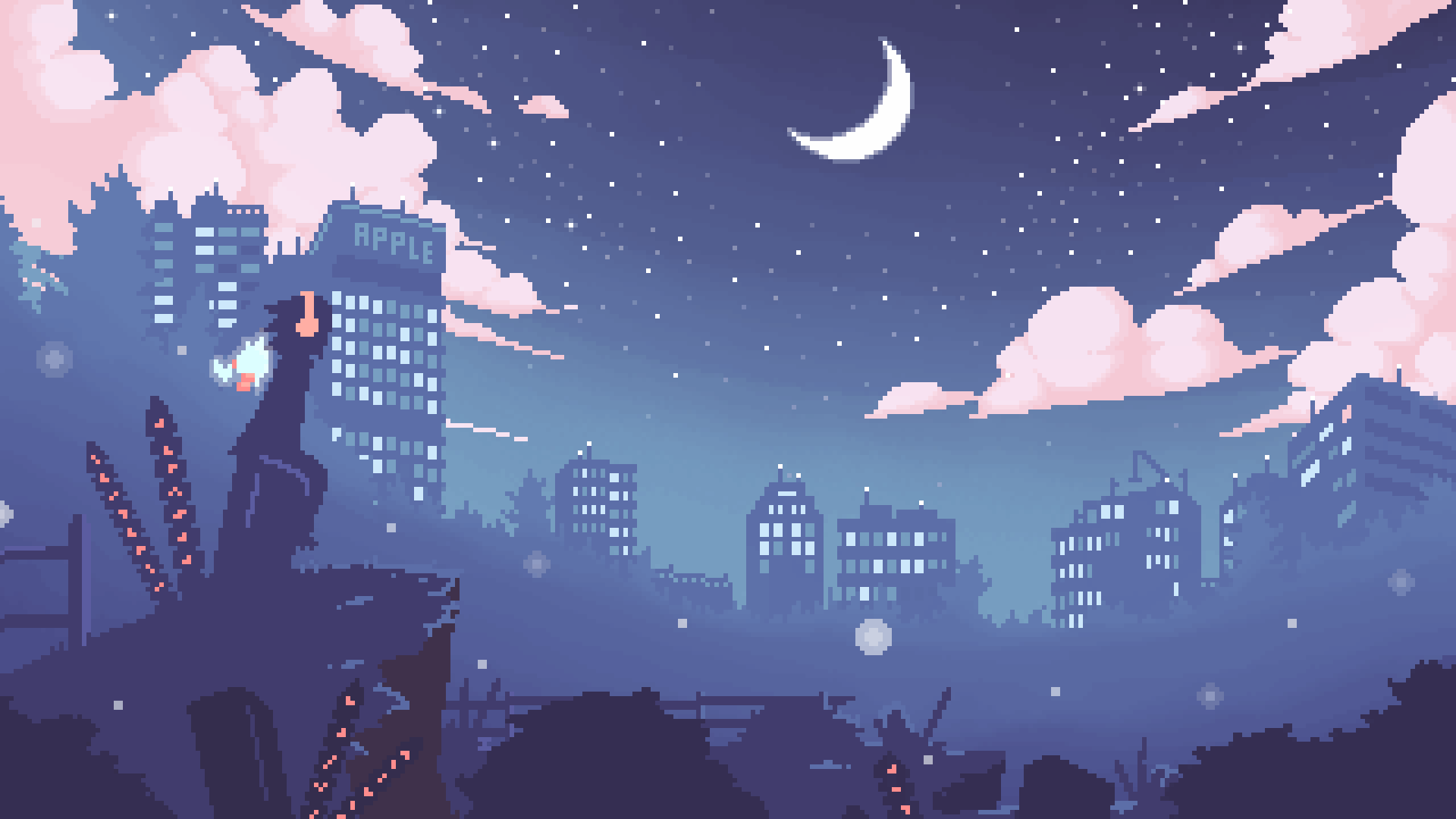 1920x1080 Pixel Art Gif Wallpaper Wallpaper Keren