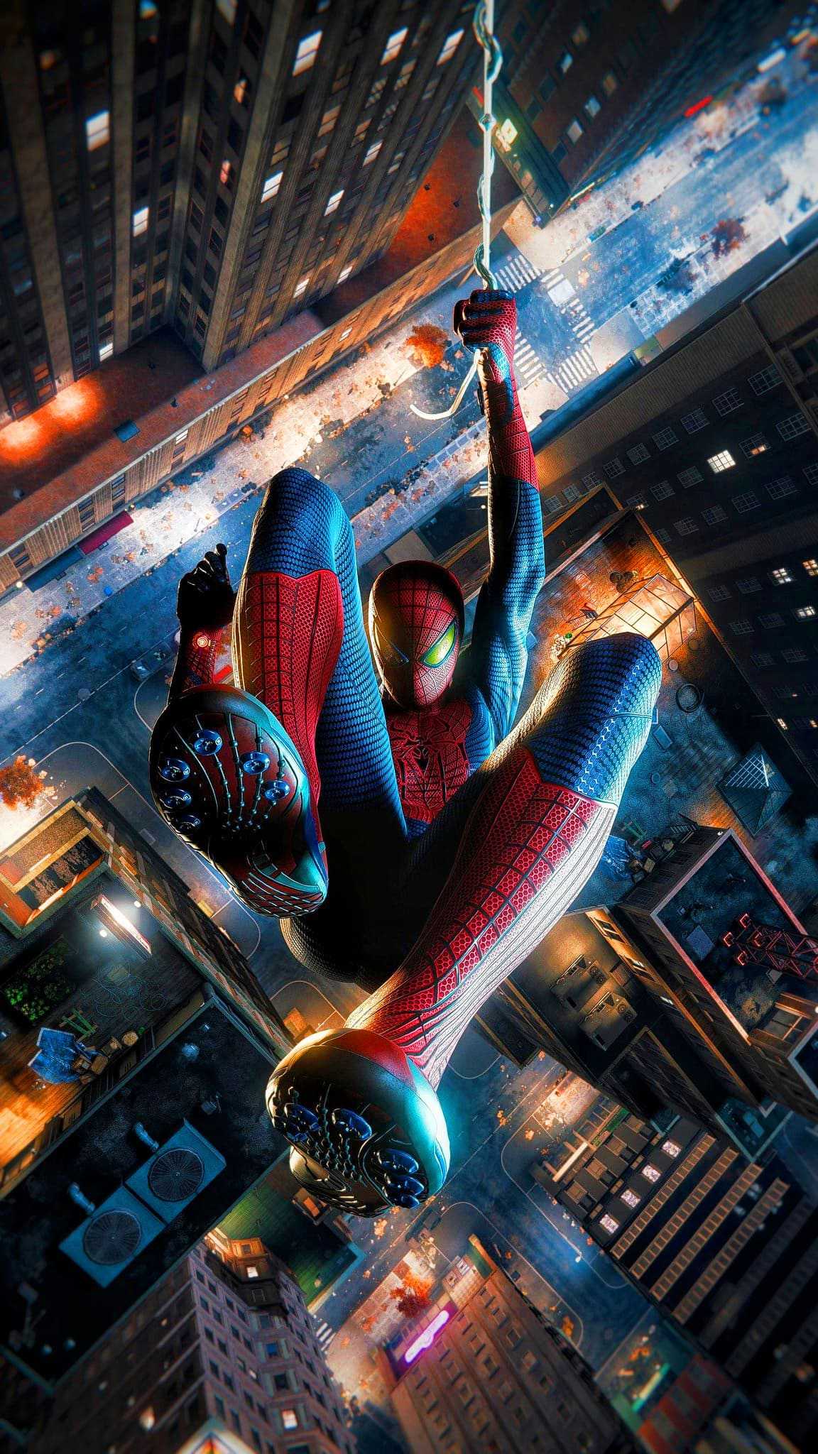 1152x2048 The Amazing Spider Man Wallpaper