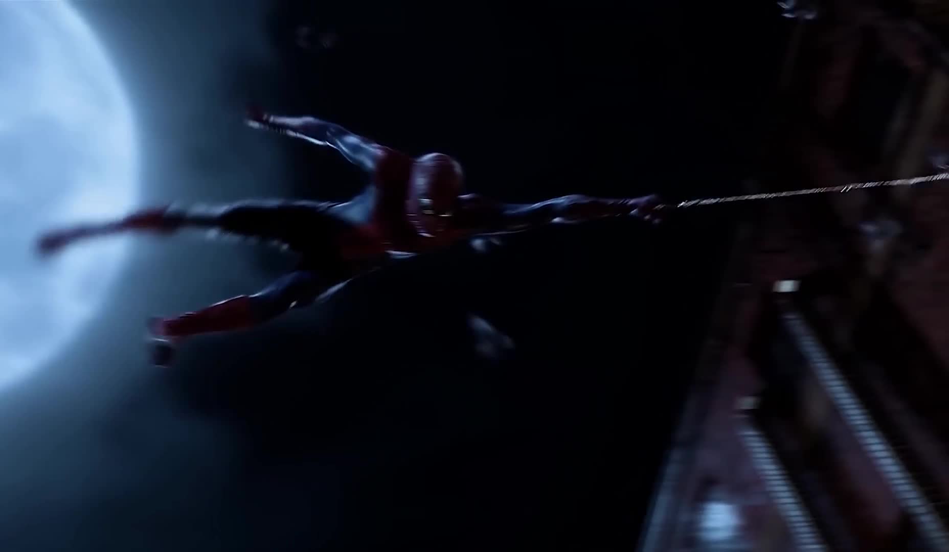 1856x1080 The Amazing Spider Man Final Swing HD Quality Live Wallpaper: Free HD 4K Live Wallpaper For Windows & MacOS