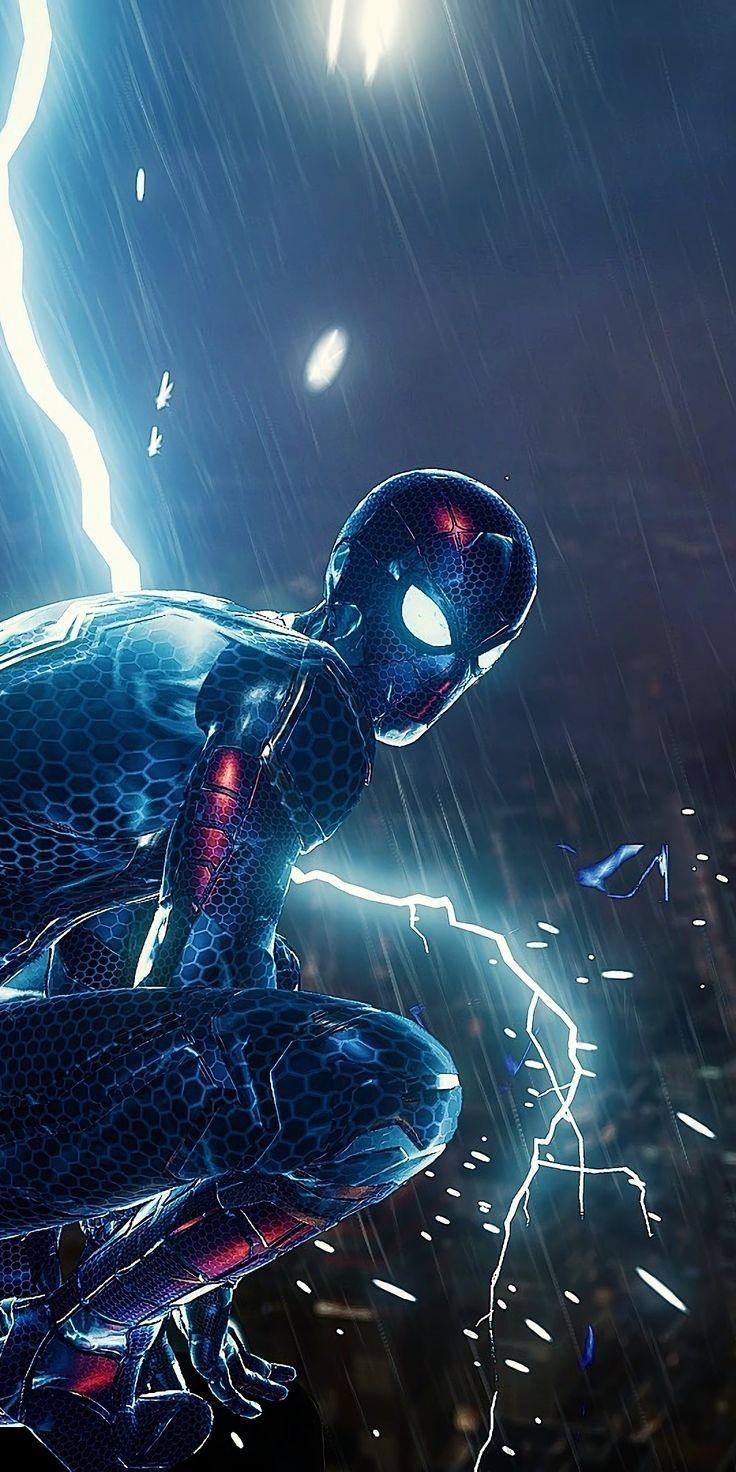 736x1472 Spider Man Cool Wallpaper