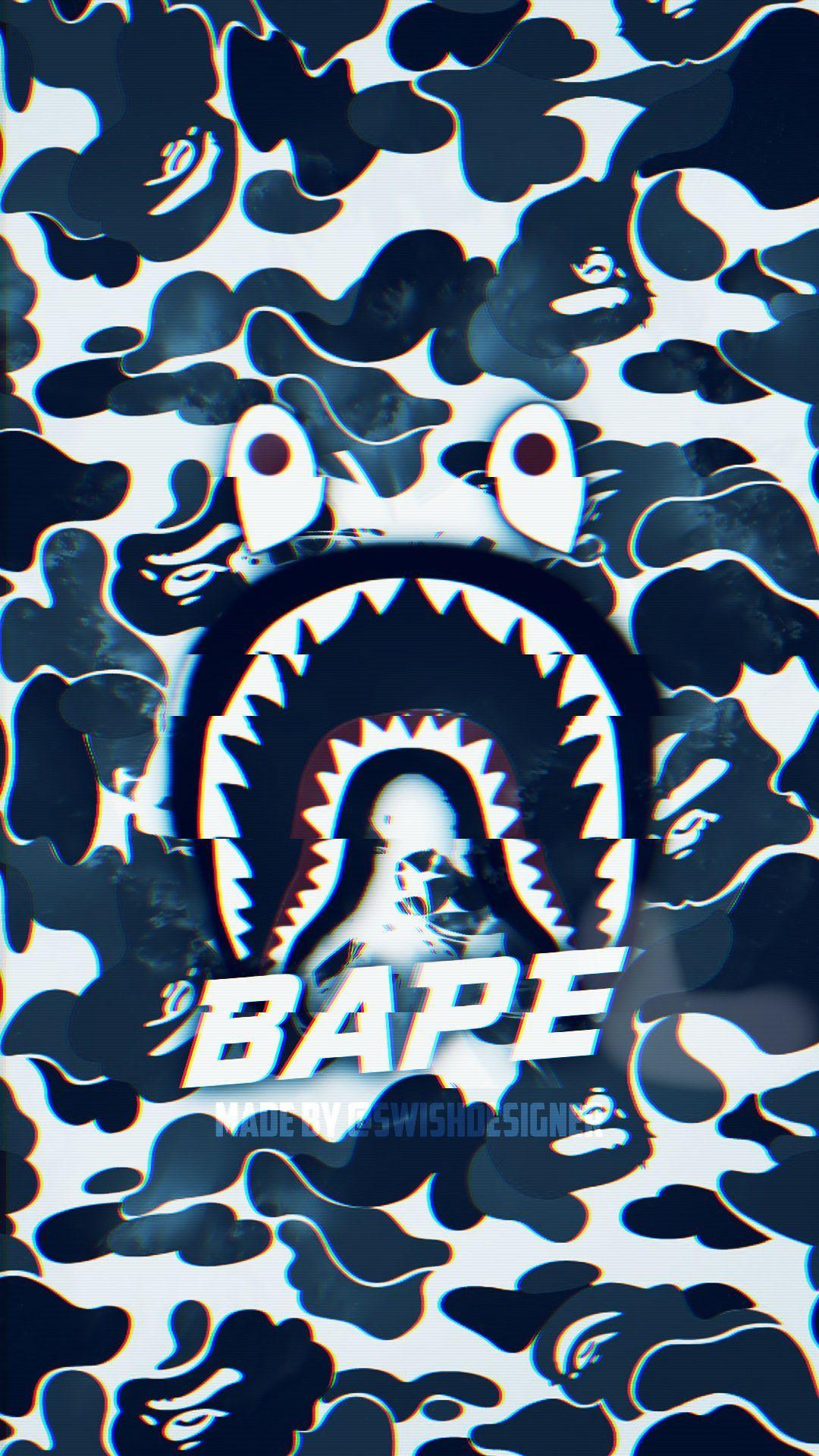 Free Supreme/Bape Wallpaper (You Can Change The Text) 