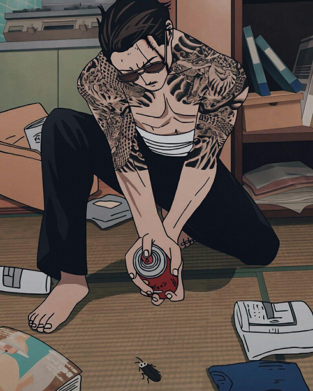 1080x1350 gokushufudou. tatsu. Handsome anime guys, House husband, Handsome anime
