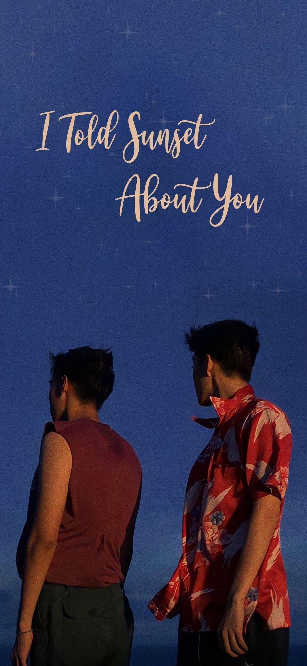 1080x2338 I Told Sunset About You Wallpaper