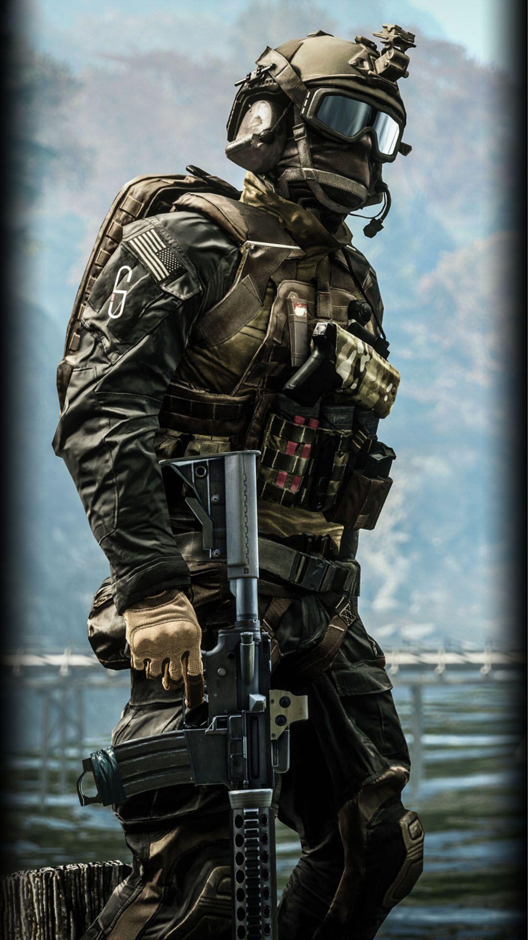 1080x1920 Indian Commando Wallpaper