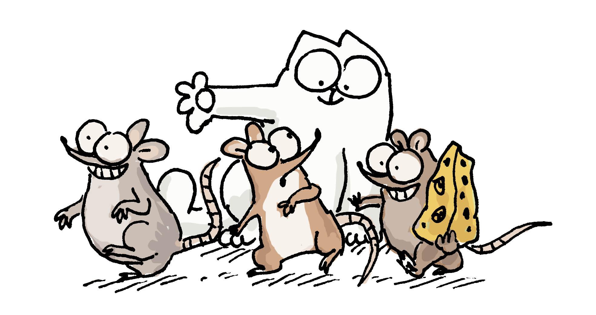 Simon's cat and friends