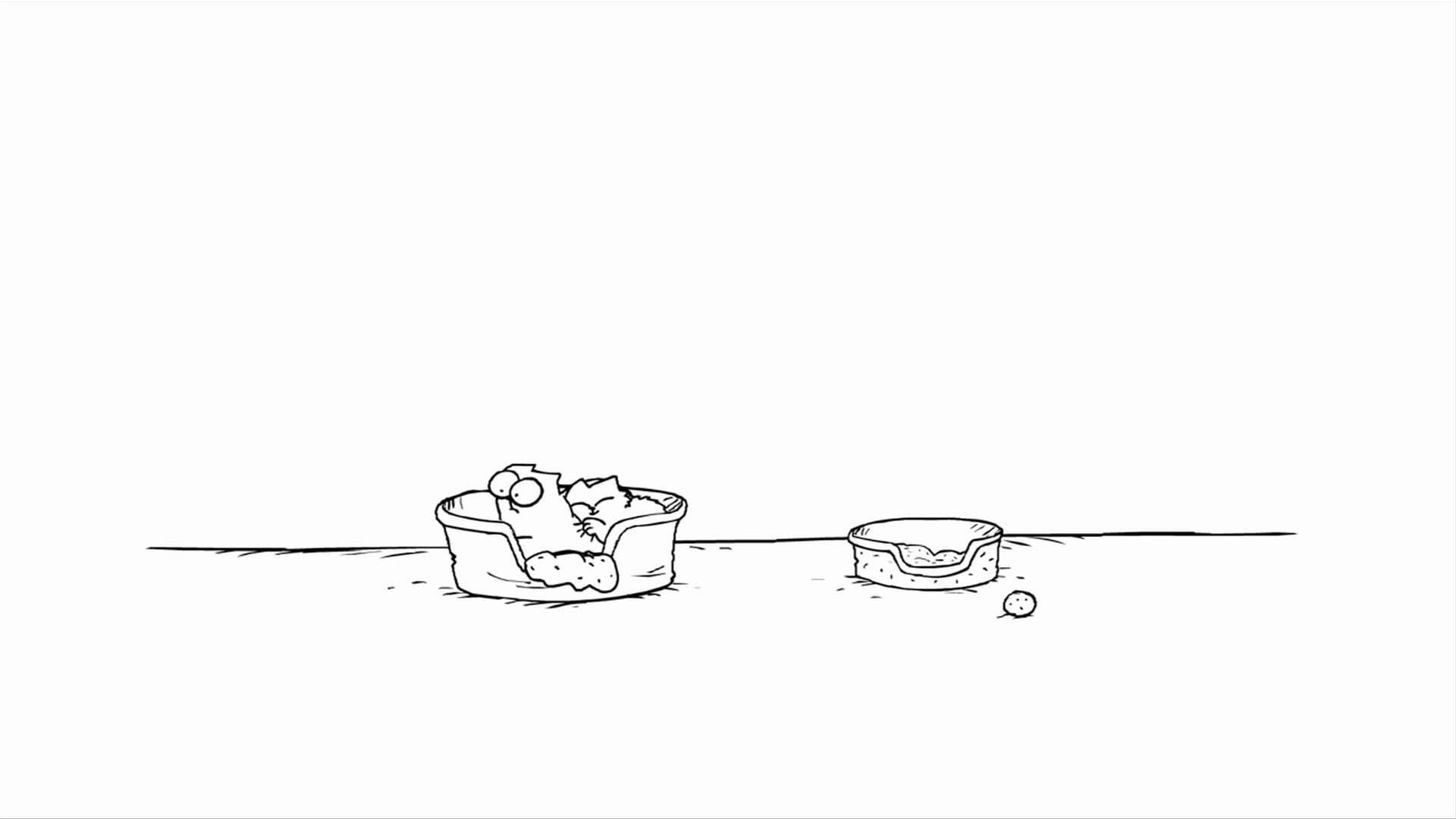 1920x1080 Simon's Cat In Catnap Disney Favorite YouTube Desktop Background